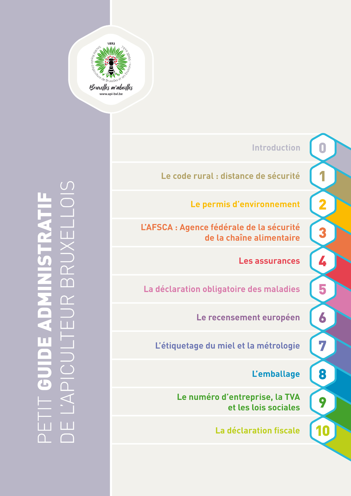 Petit guide administratif de l’apiculteur bruxellois (mis à jour en 2020)